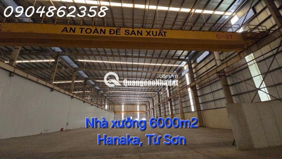 KHO XƯỞNG CHO THUÊ TẠI VỊ TRÍ ĐẮC ĐỊA – TỪ SƠN, BẮC NINH